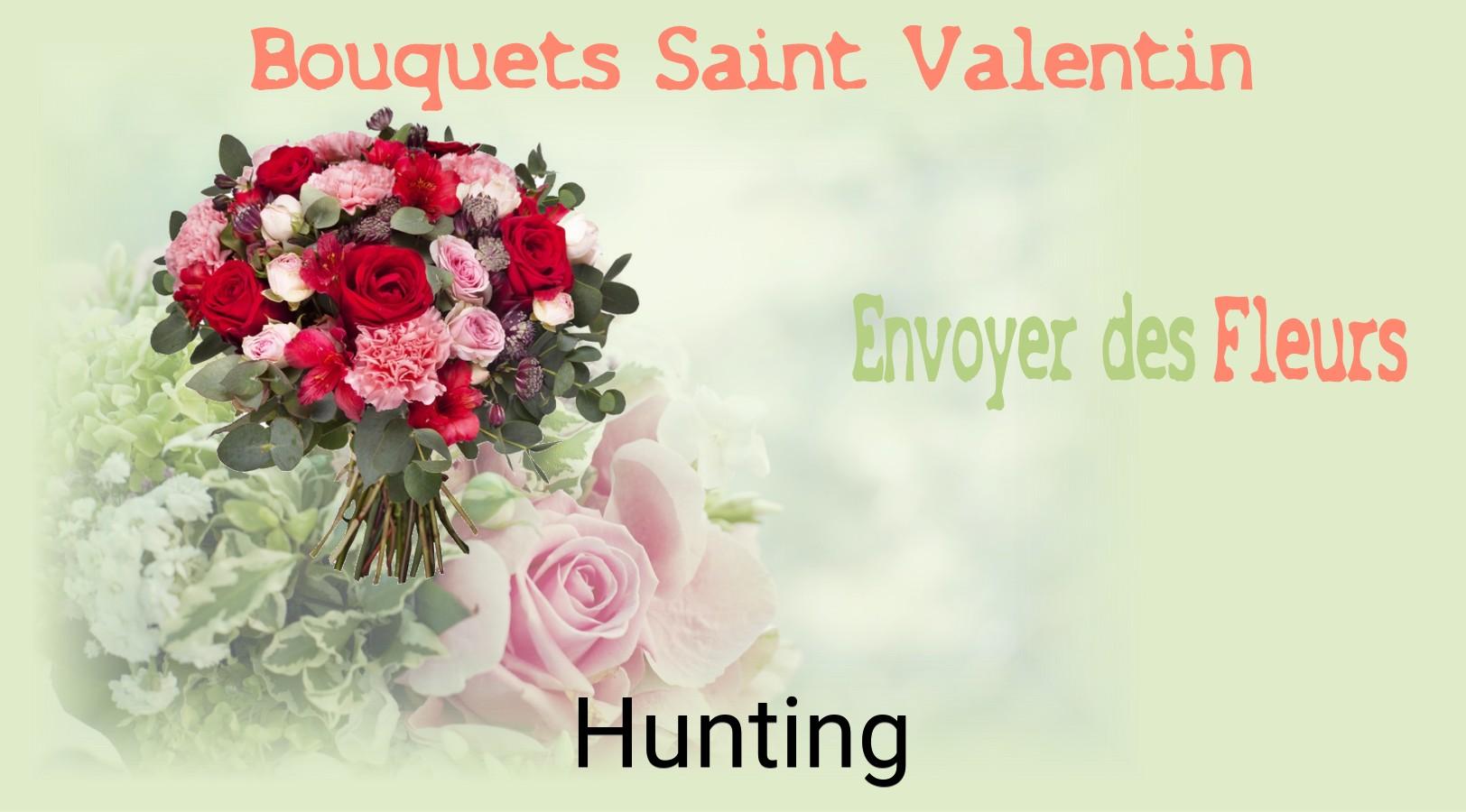 Roses de Saint-Valentin livrées à Hunting